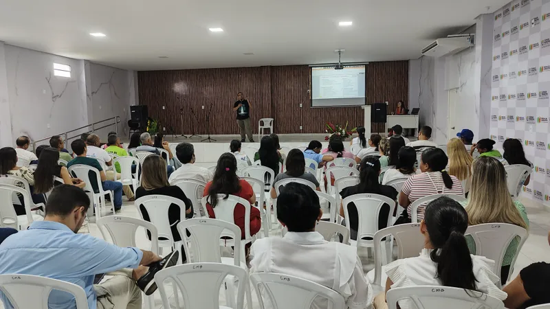 Foto 5 – Profissionais da Atenção Primária à Saúde participam de capacitação sobre Novo Financiamento e Componentes da APS
