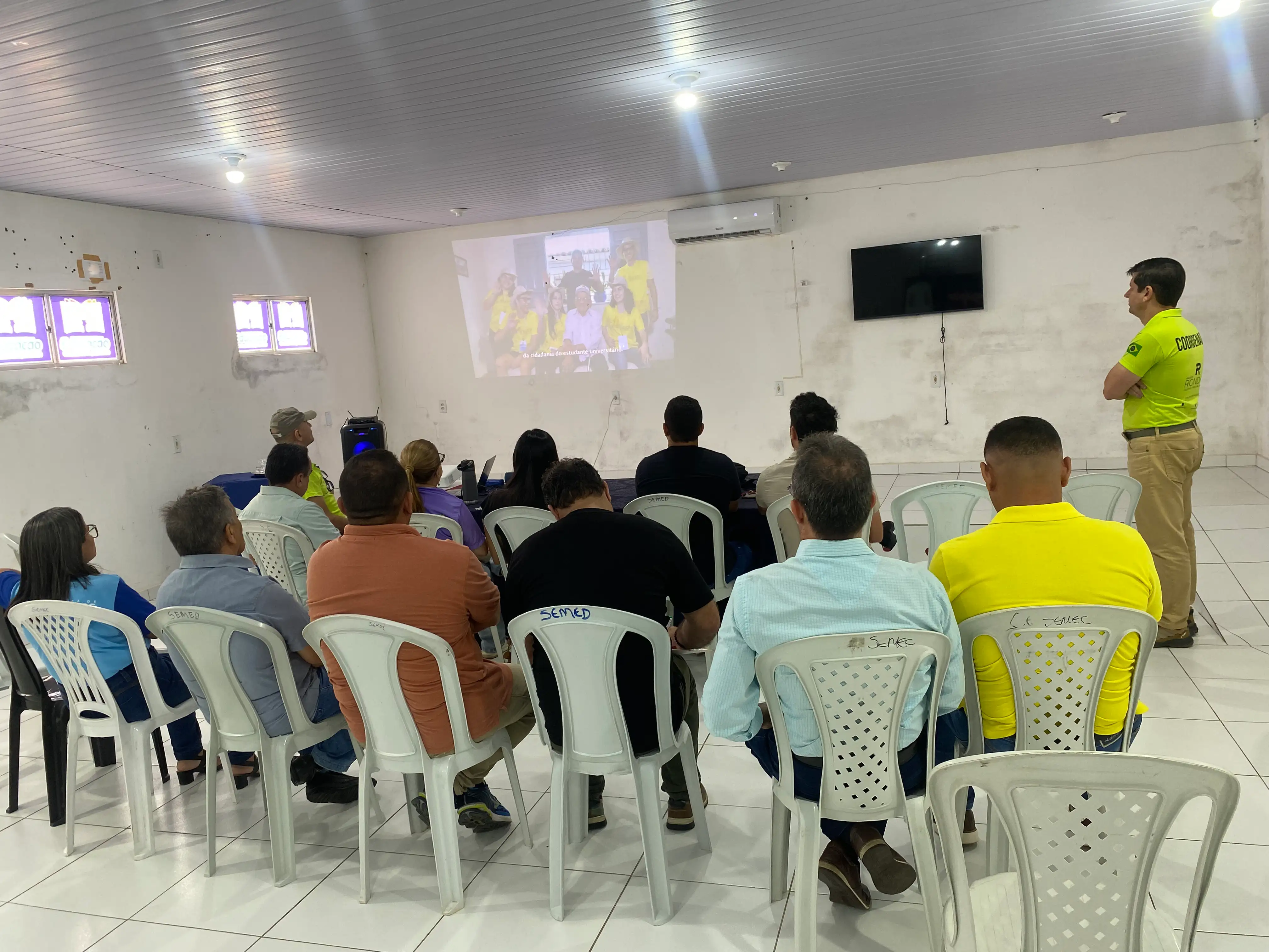Foto 4 – Beneditinos recebe representantes do Ministério da Defesa e Projeto Rondon