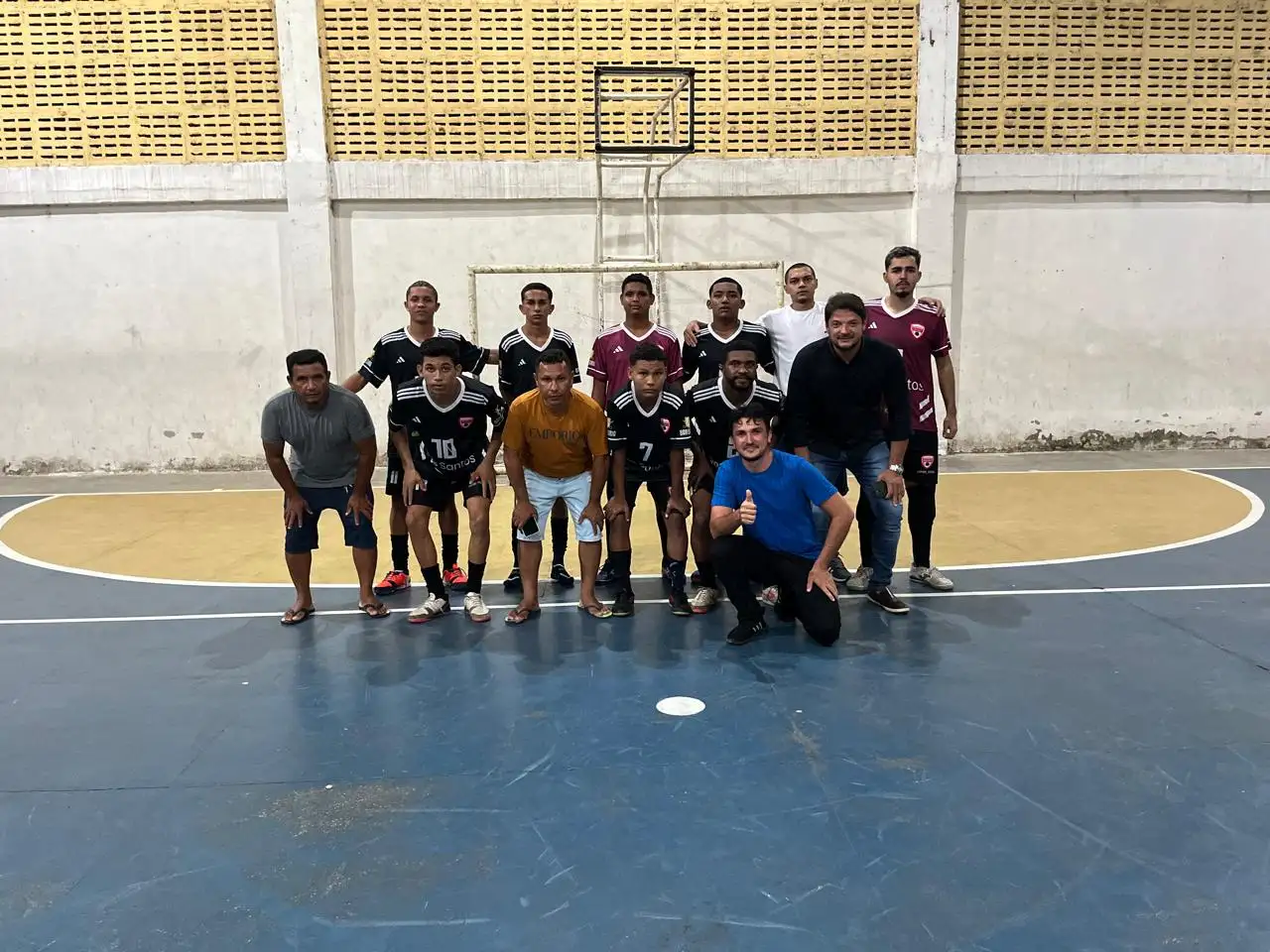Foto 1 – Abertura do Campeonato Municipal de Futsal 2025
