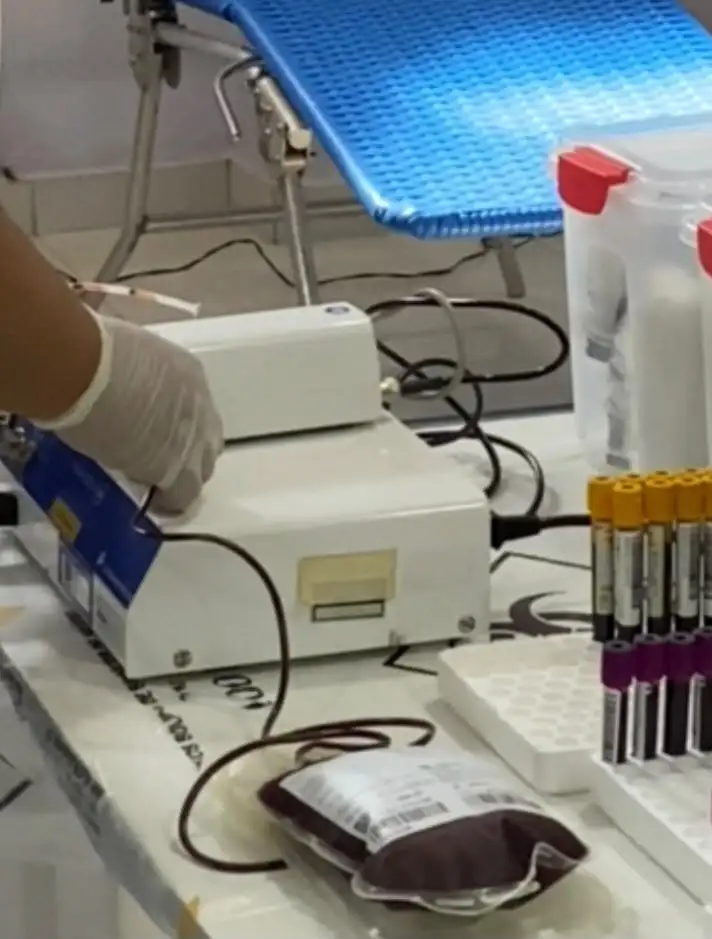 Foto 1 – Beneditinos promove campanha de doação de sangue