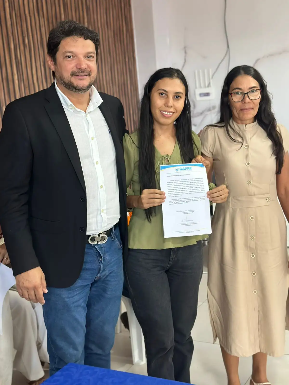 Foto 9 – Solenidade de Posse de novos Servidores Municipais de Beneditinos