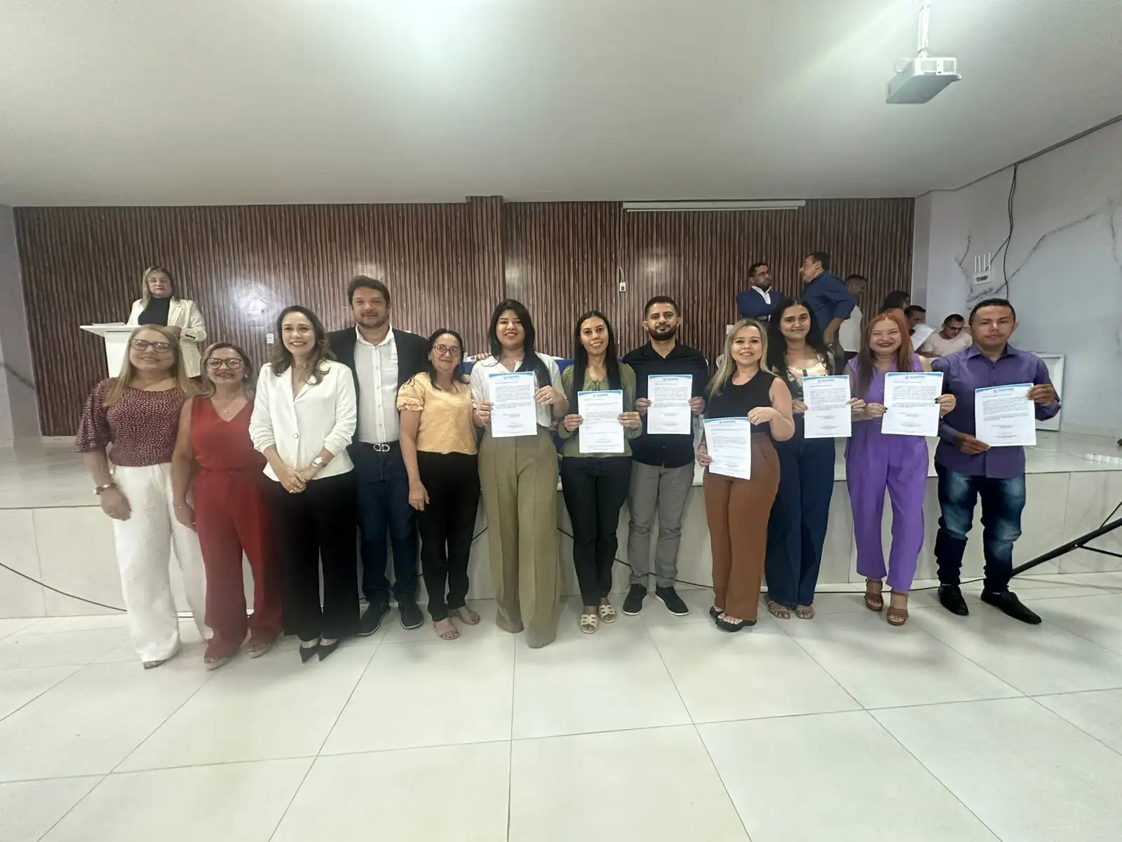 Foto 14 – Solenidade de Posse de novos Servidores Municipais de Beneditinos